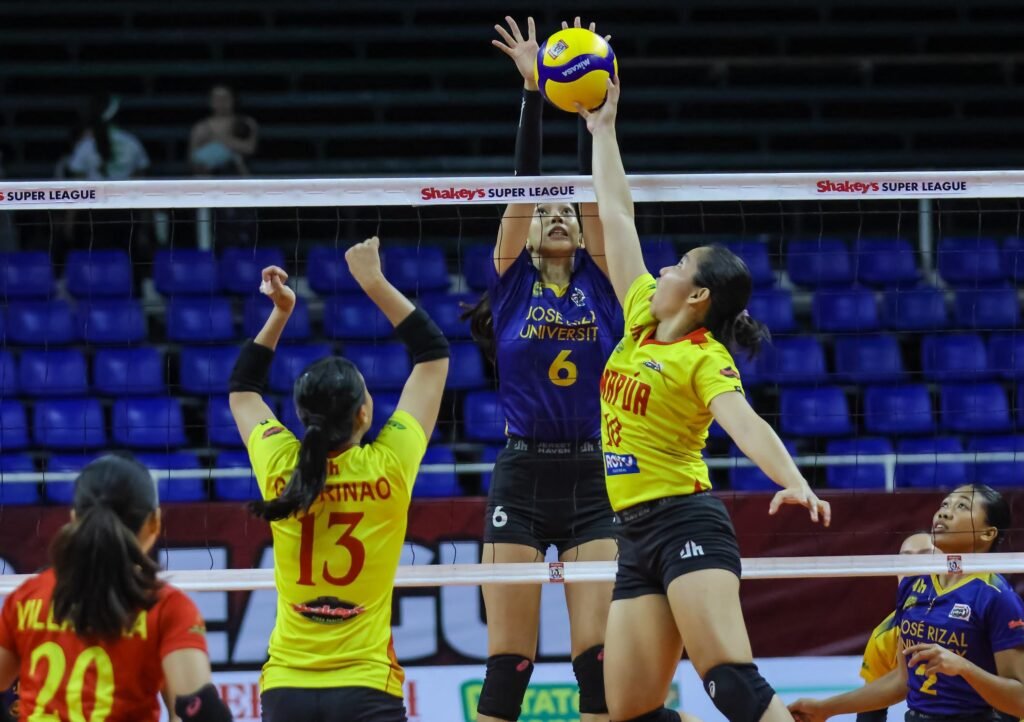Princess Manarang during their match against JRU Lady Bombers