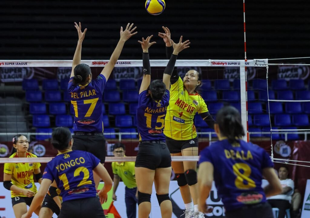 MVP of the game Freighanne Garcia during their 3–0 victory over the JRU Lady Bombers in the Shakey’s Super League Unity Cup 2026 at the Rizal Memorial Coliseum.